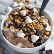 Double Chocolate Protein S’mores Bowl – The Best Protein-Packed Treat-image