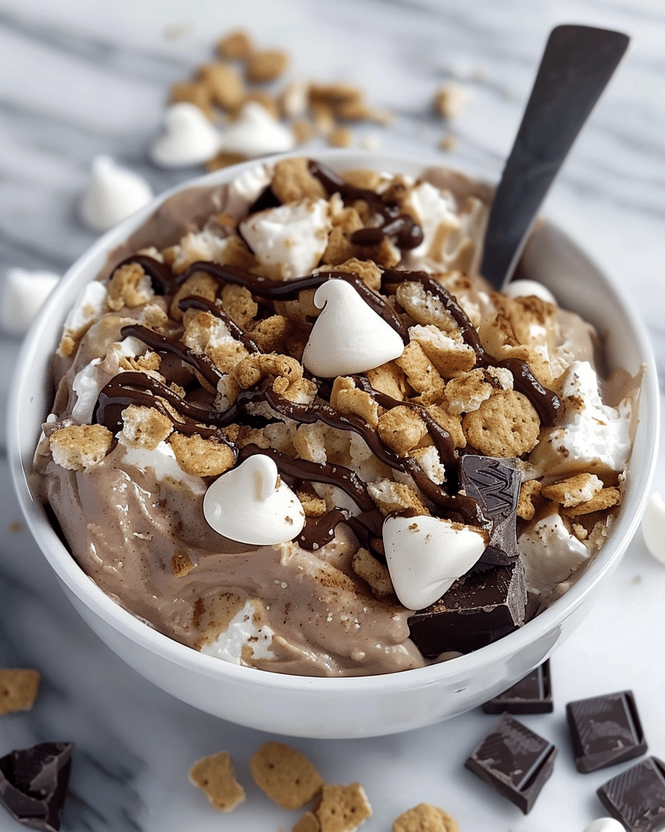 Double Chocolate Protein S’mores Bowl – The Best Protein-Packed Treat