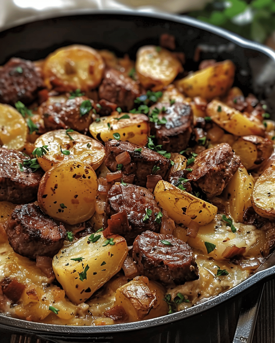 Hearty Meat and Potatoes Skillet