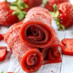 3-Ingredient Homemade Strawberry Fruit Roll-Ups