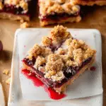 Crumb-Topped Cherry Pie Bars