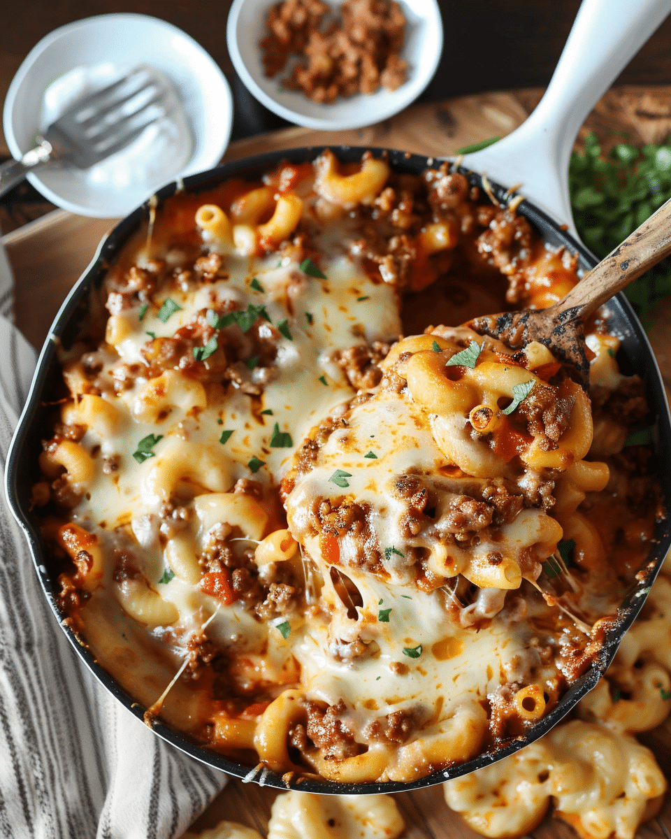 Sloppy Joe Mac 'n Cheese