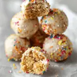 Cake Batter Protein Balls