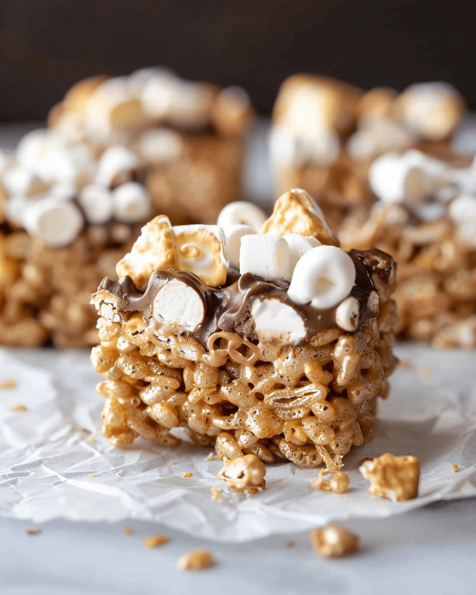 S’mores Rice Krispies Treats Recipe
