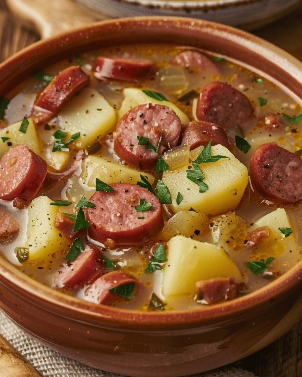 Kielbasa Potato Soup