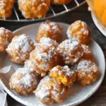 Baked Pumpkin Fritter Bites