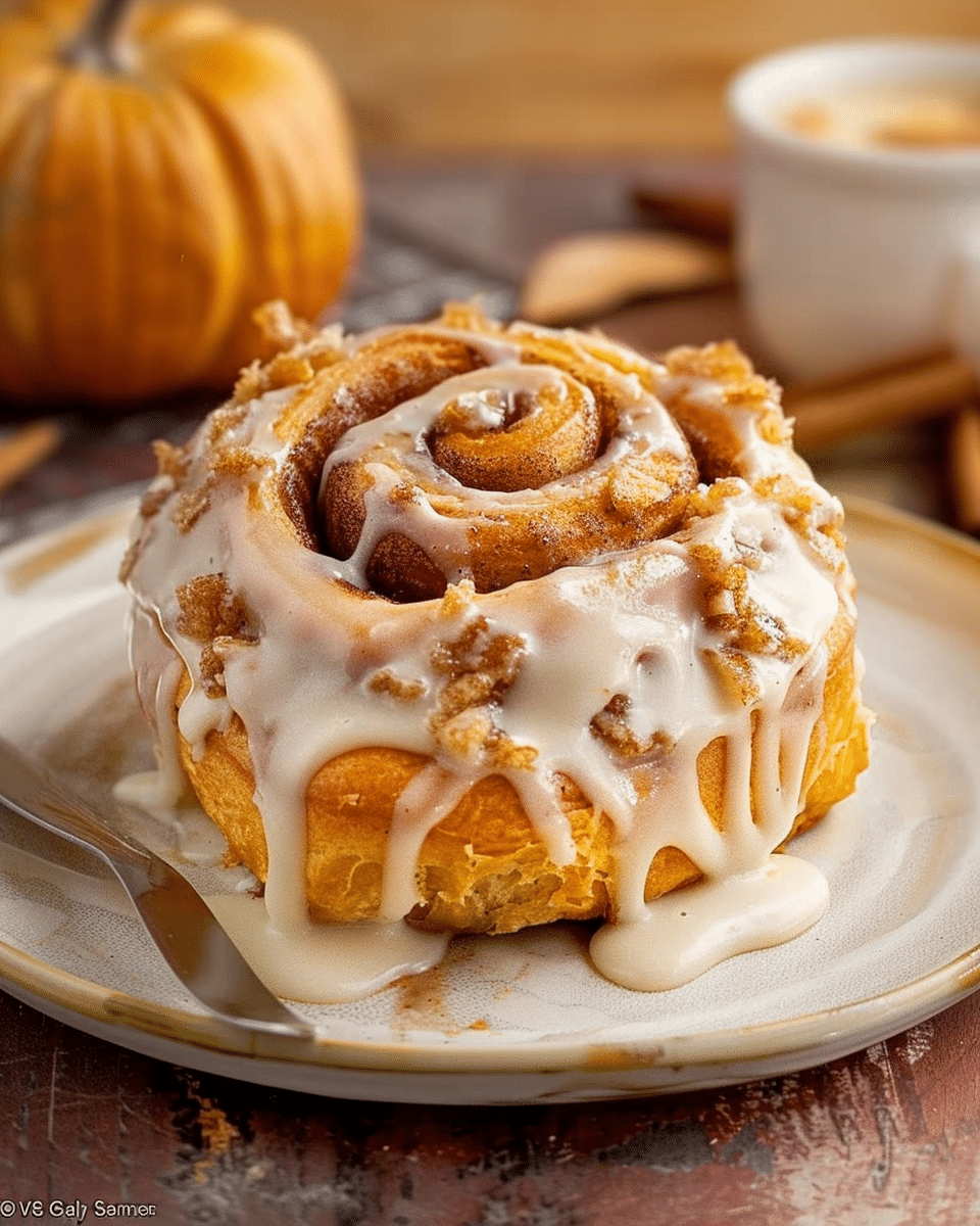 Pumpkin Cinnamon Rolls