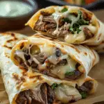 Philly Cheesesteak Grilled Wrap Recipe