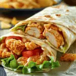 Crispy Chicken Ranch Snack Wrap