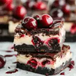 Cherry Cheesecake Brownies