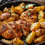 Garlic Parmesan Chicken and Potatoes