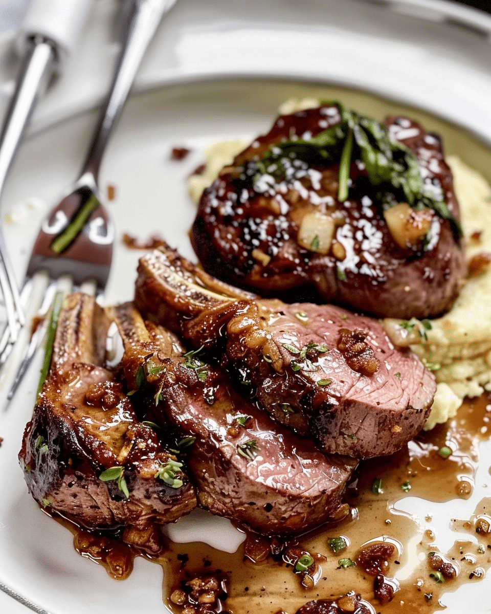 Pan Seared Lamb Chops