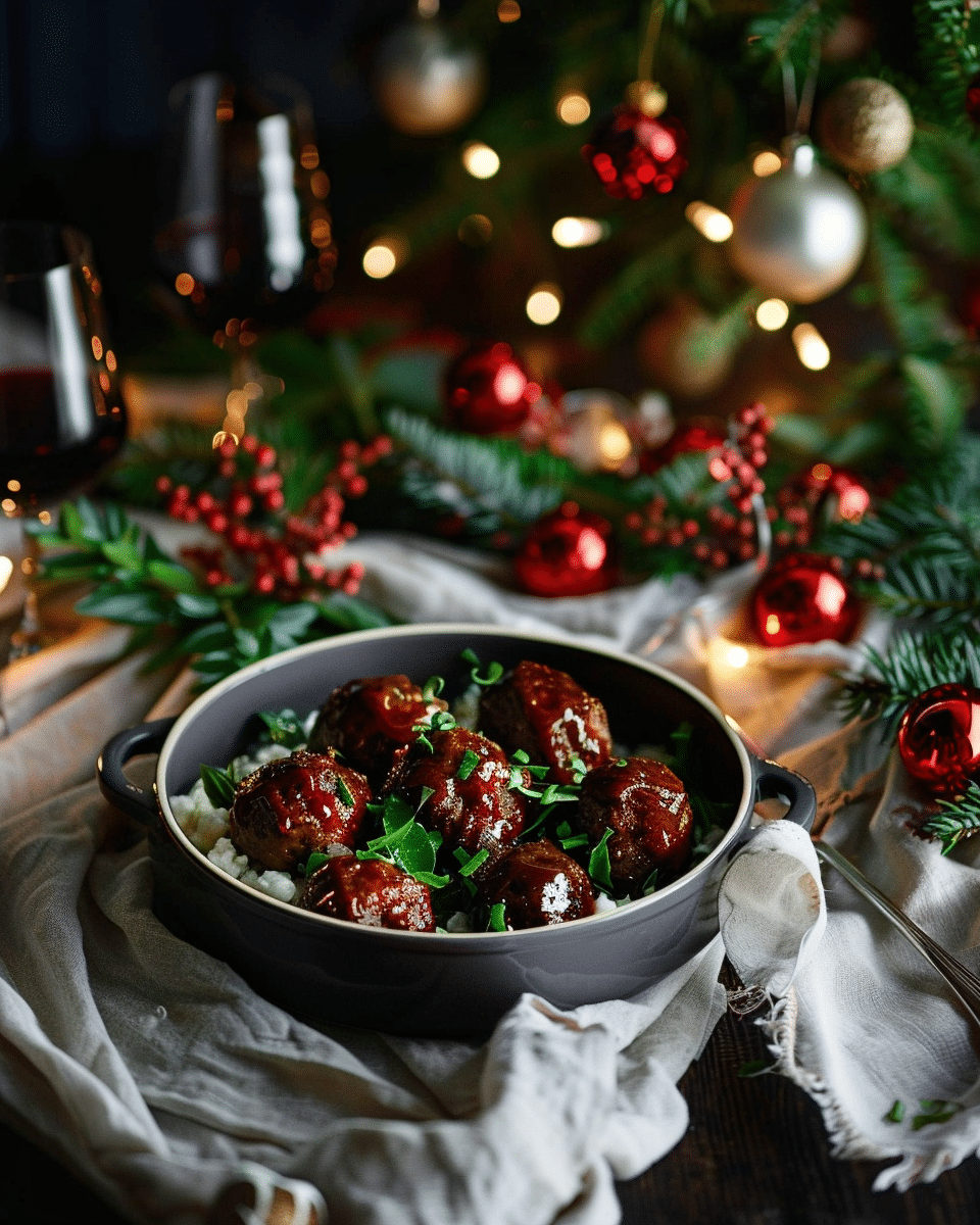 Christmas Meatballs Recipe