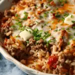 Easy Hamburger Rice Casserole