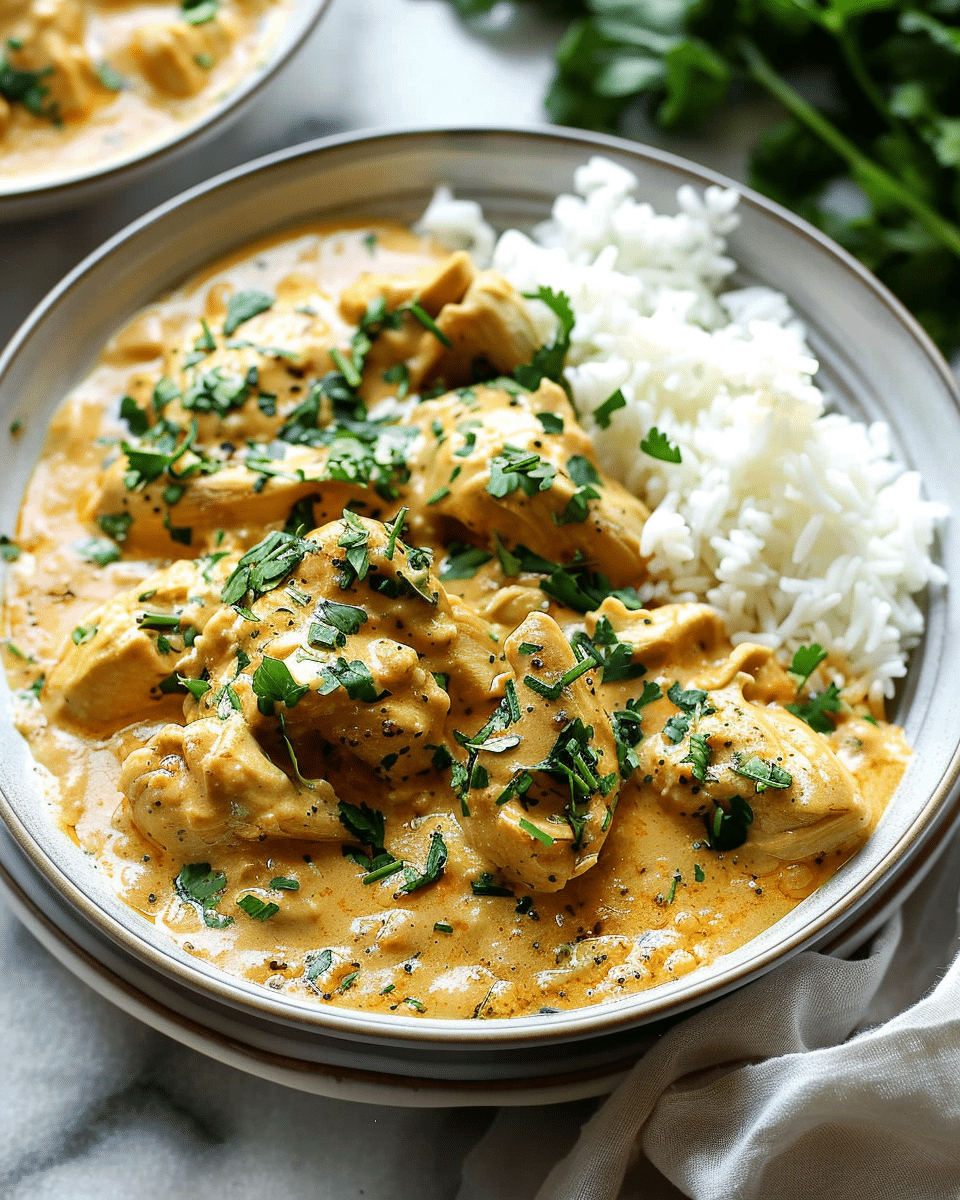 The Best Slow Cooker Chicken Korma