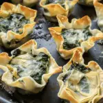 Spinach and Artichoke Wonton Cups