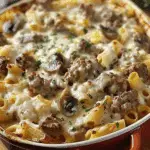 Easy Beef Stroganoff Pasta Bake