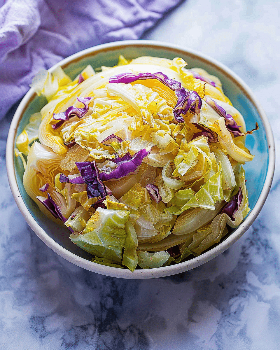 Caramelized Cabbage and Onions: A Rich, Buttery Side Dish