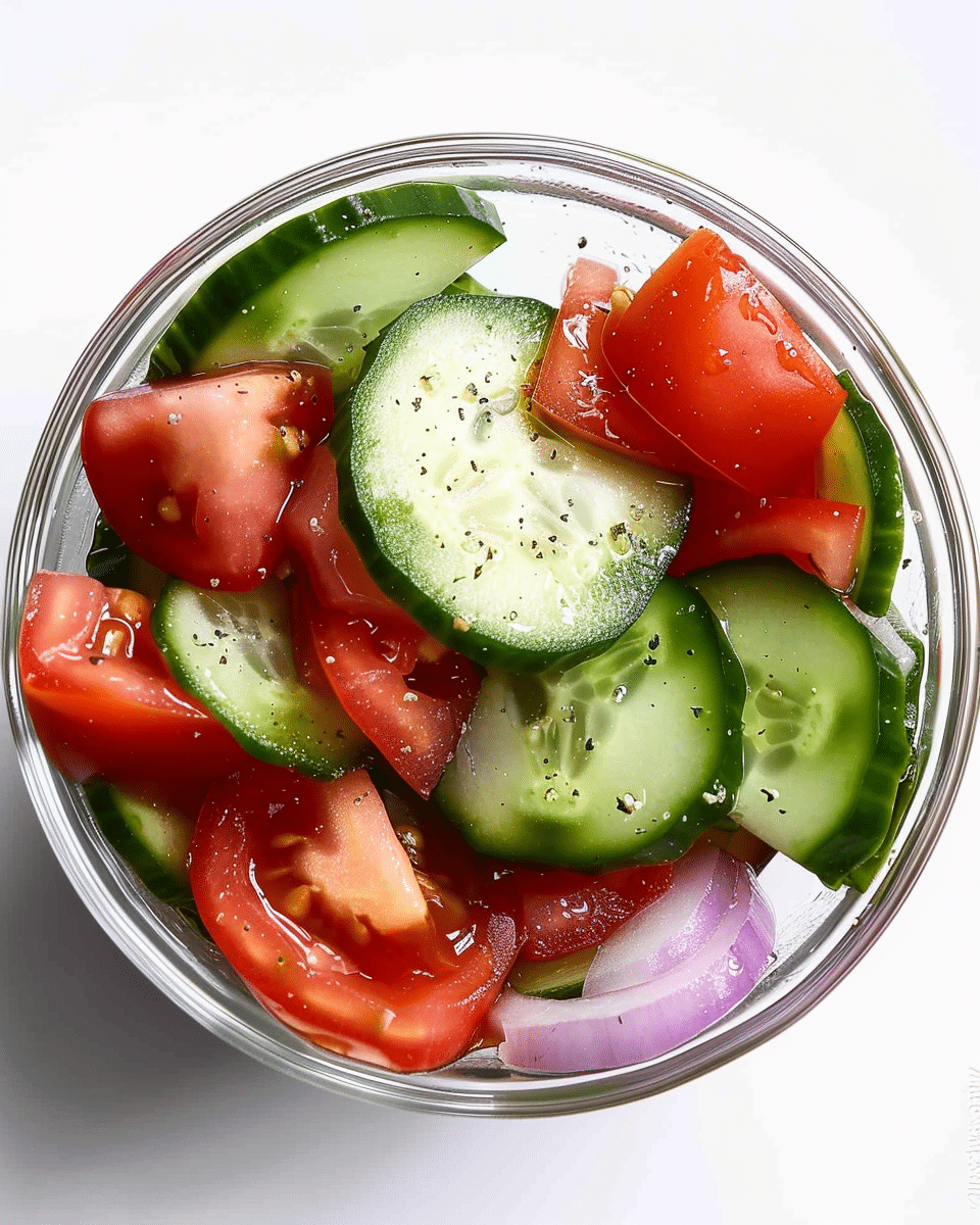 Cucumber Tomato Salad