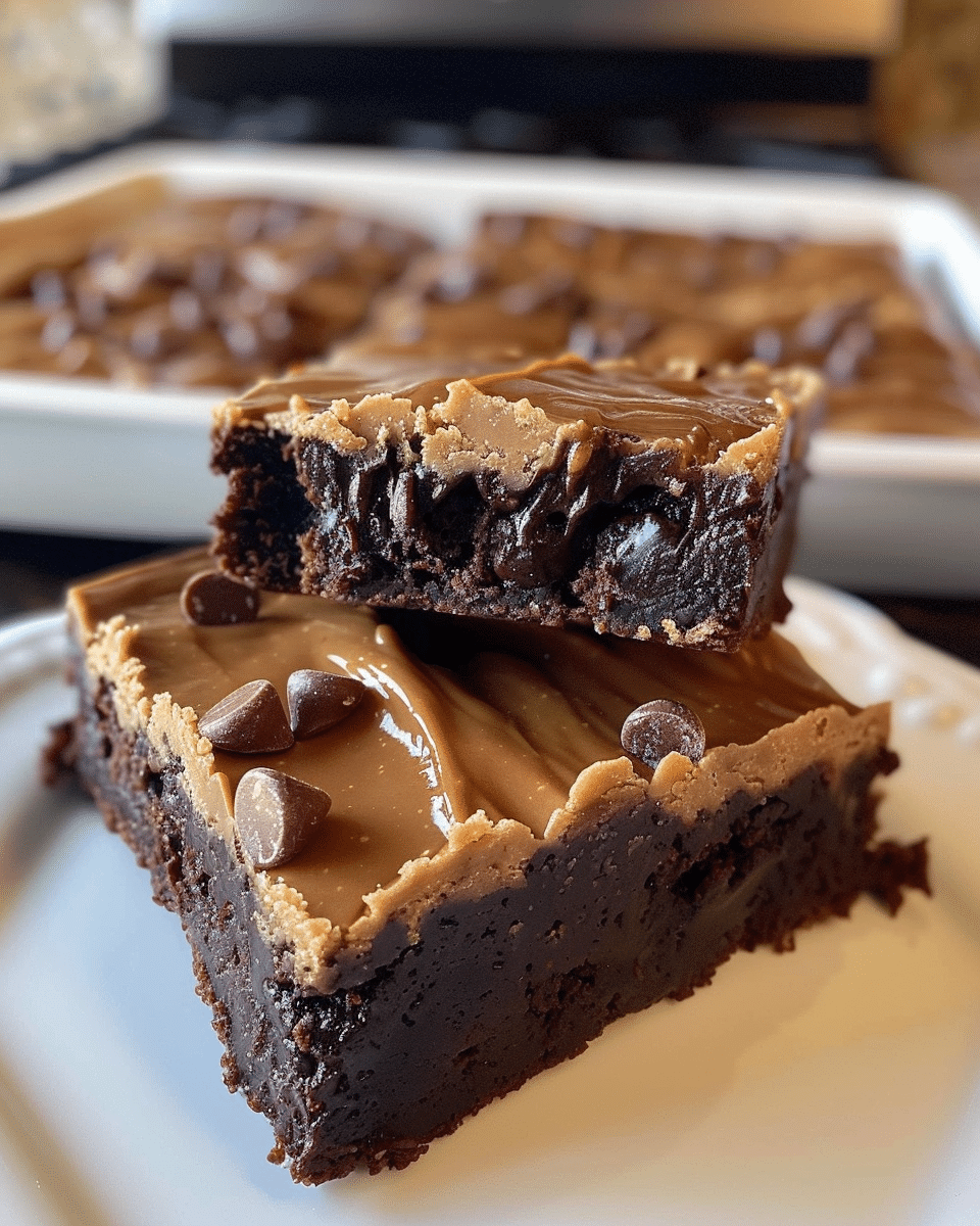 Keto Peanut Butter Brownies