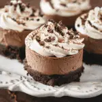 Triple Chocolate Cheesecakes