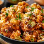 Crispy Parmesan Roasted Cauliflower