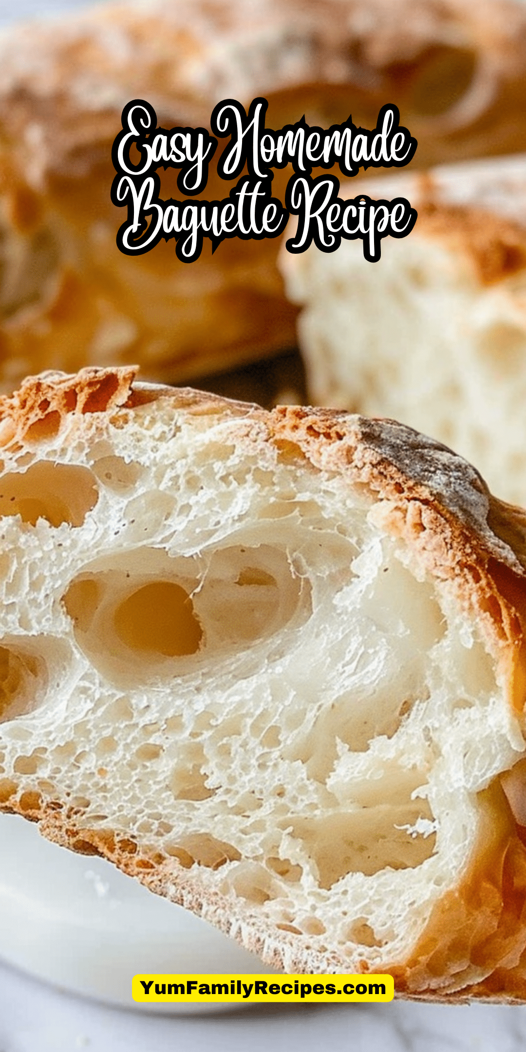 Easy Homemade Baguette Recipe Yum Family Recipes