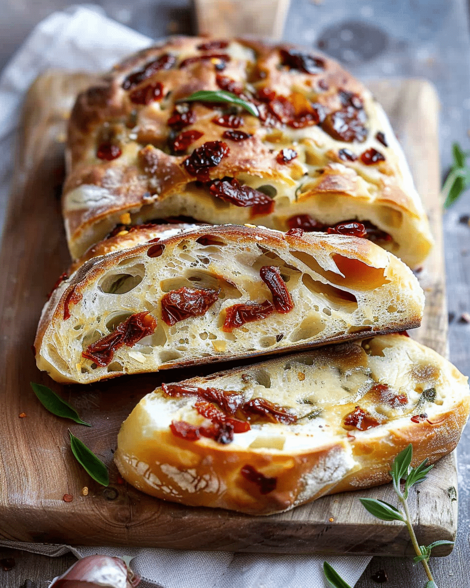 Pane Bianco with Sun-Dried Tomatoes