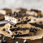 No Bake Cookie Dough Bars