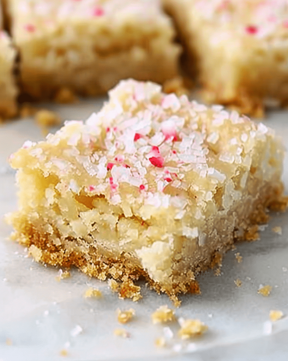 Almond Flour Sugar Cookie Bars
