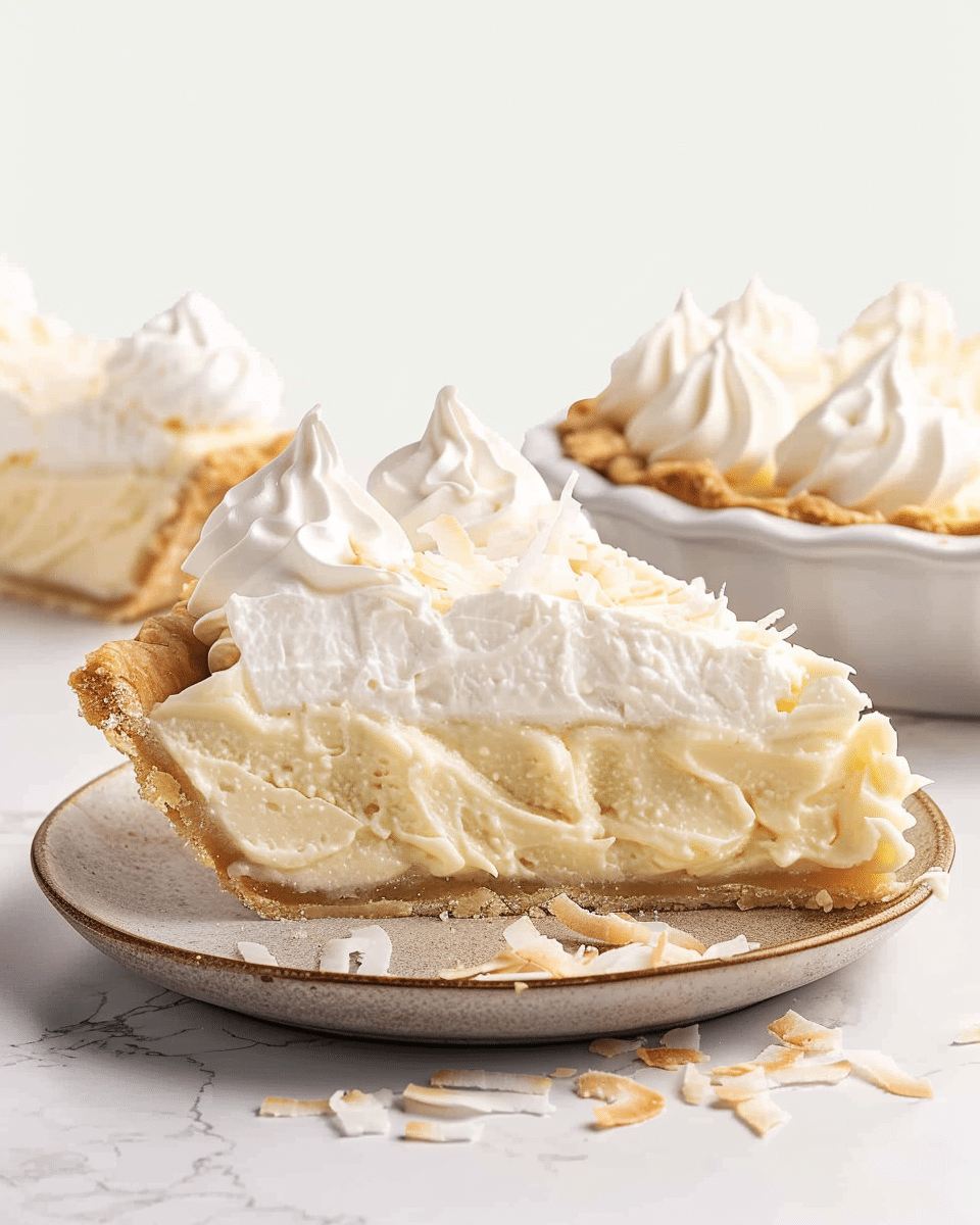 Coconut Cream Pie Recipe