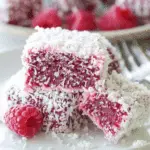 Raspberry Lamingtons