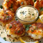 Shrimp Cakes with Lemon Aioli