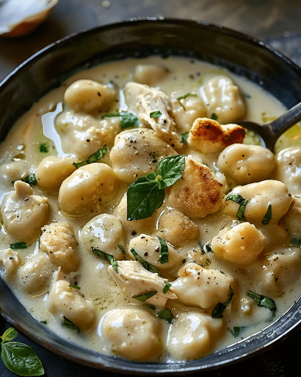 Creamy Chicken Gnocchi Recipe