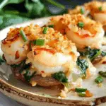Elegant 2025 Crab, Shrimp, and Spinach Stuffed Mushrooms