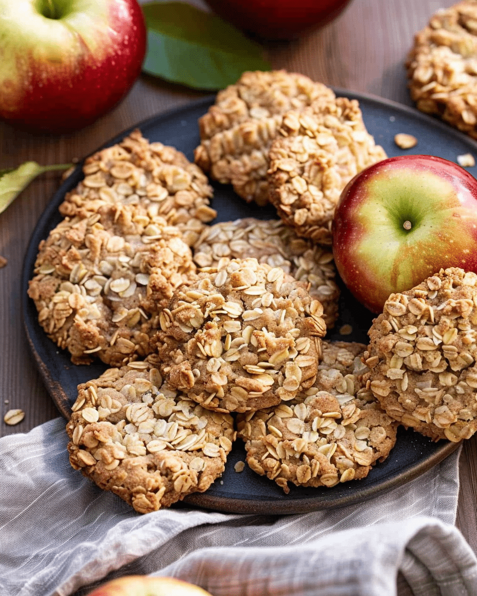 Apple Crisp Cookies