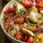 Tuscan Artichoke Tomato Salad