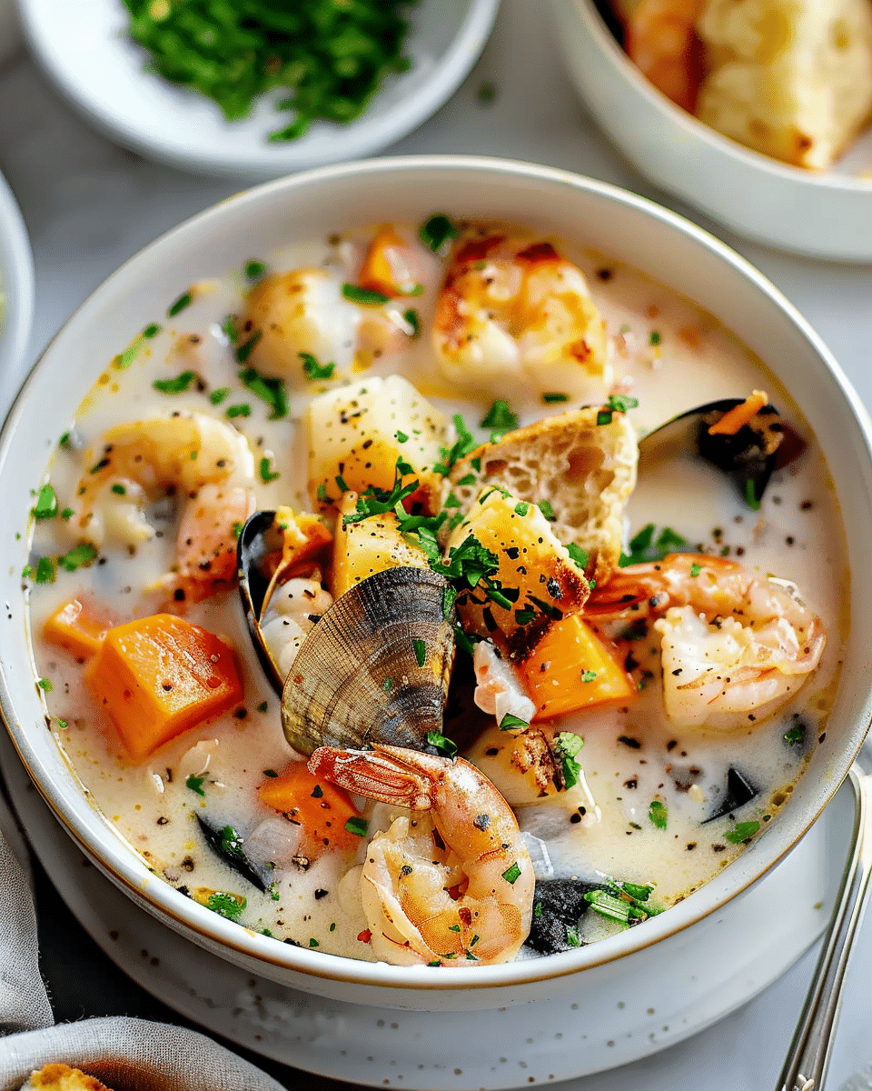 Creamy Seafood Chowder: A Cozy Comfort Food Classic