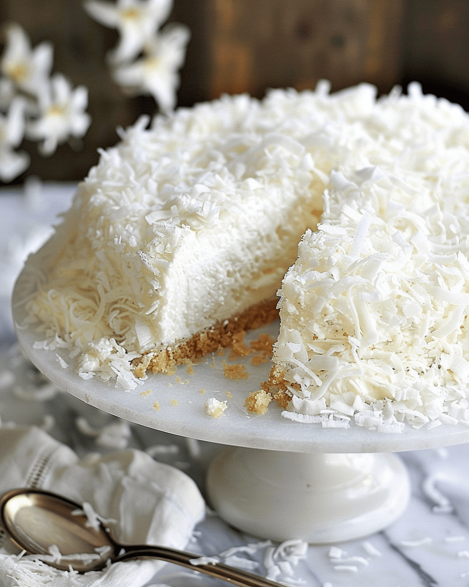 Ultimate Coconut Cheesecake