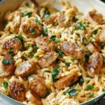 Creamy Chicken Sausage Orzo: A One-Pan Meal