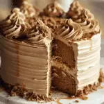 Irresistible Caramel Coffee Buttercream Cake