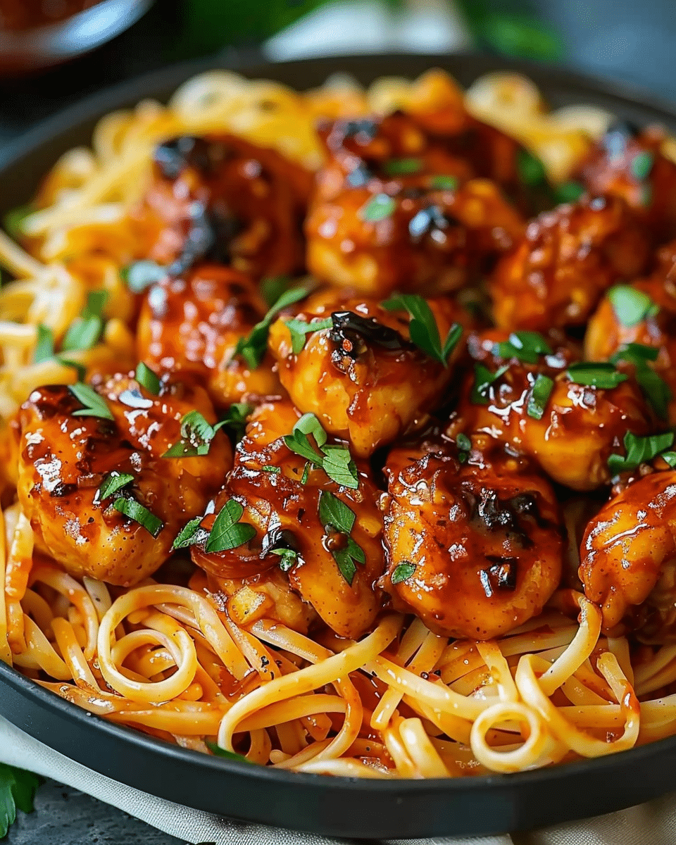 Spicy Cajun Honey Butter Chicken Pasta