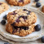 Vegan Blueberry Breakfast Cookies