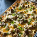 Philly Cheesesteak Casserole