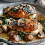 Healthy Mushroom Stuffed Chicken Breast