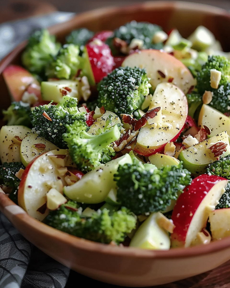 Honeycrisp Apple Broccoli Salad