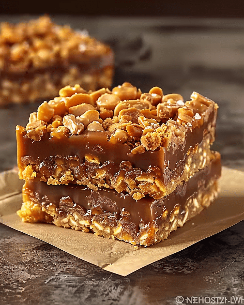Butterfinger Caramel Crunch Bars