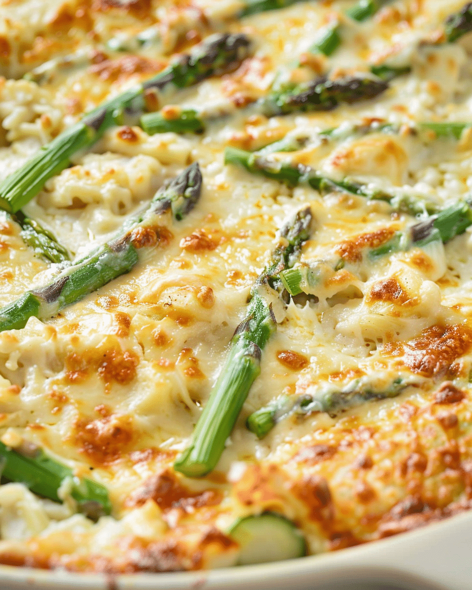 Cheesy Asparagus Casserole