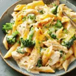 Creamy Broccoli and Chicken Penne