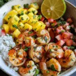Shrimp & Rice Bowl with Pineapple Salsa Recipe